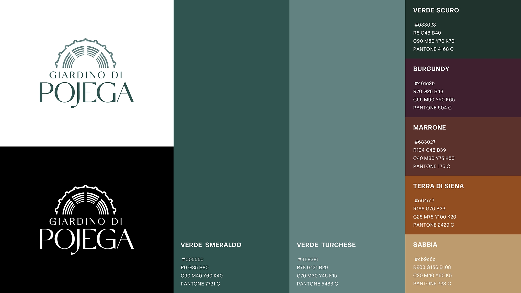 Giardino di Pojega palette def