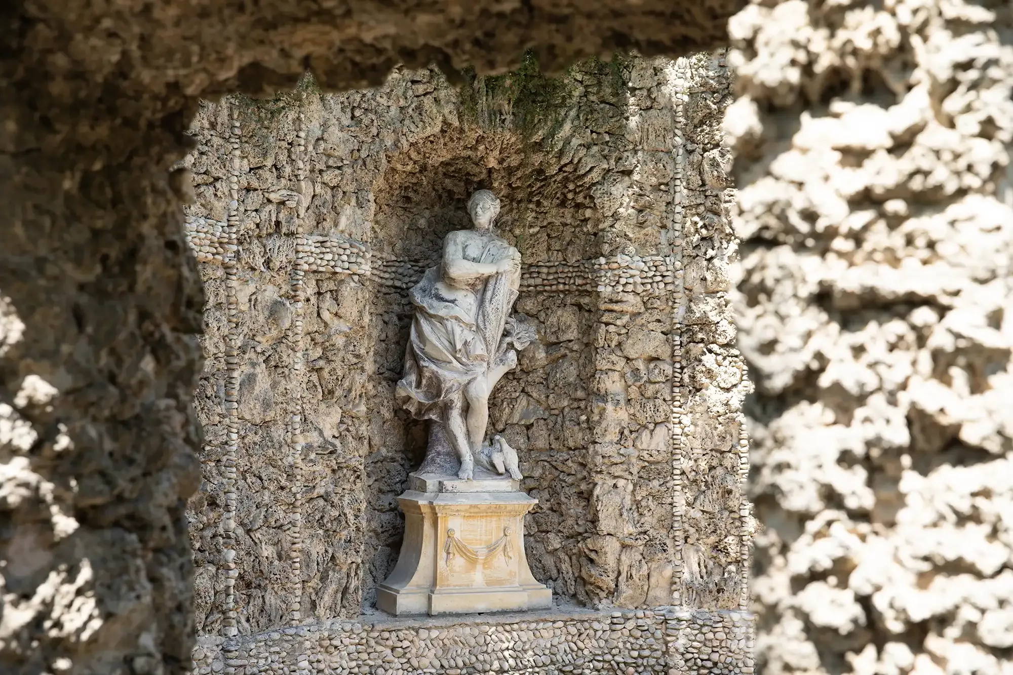 Giardino di Pojega tempio shooting formo