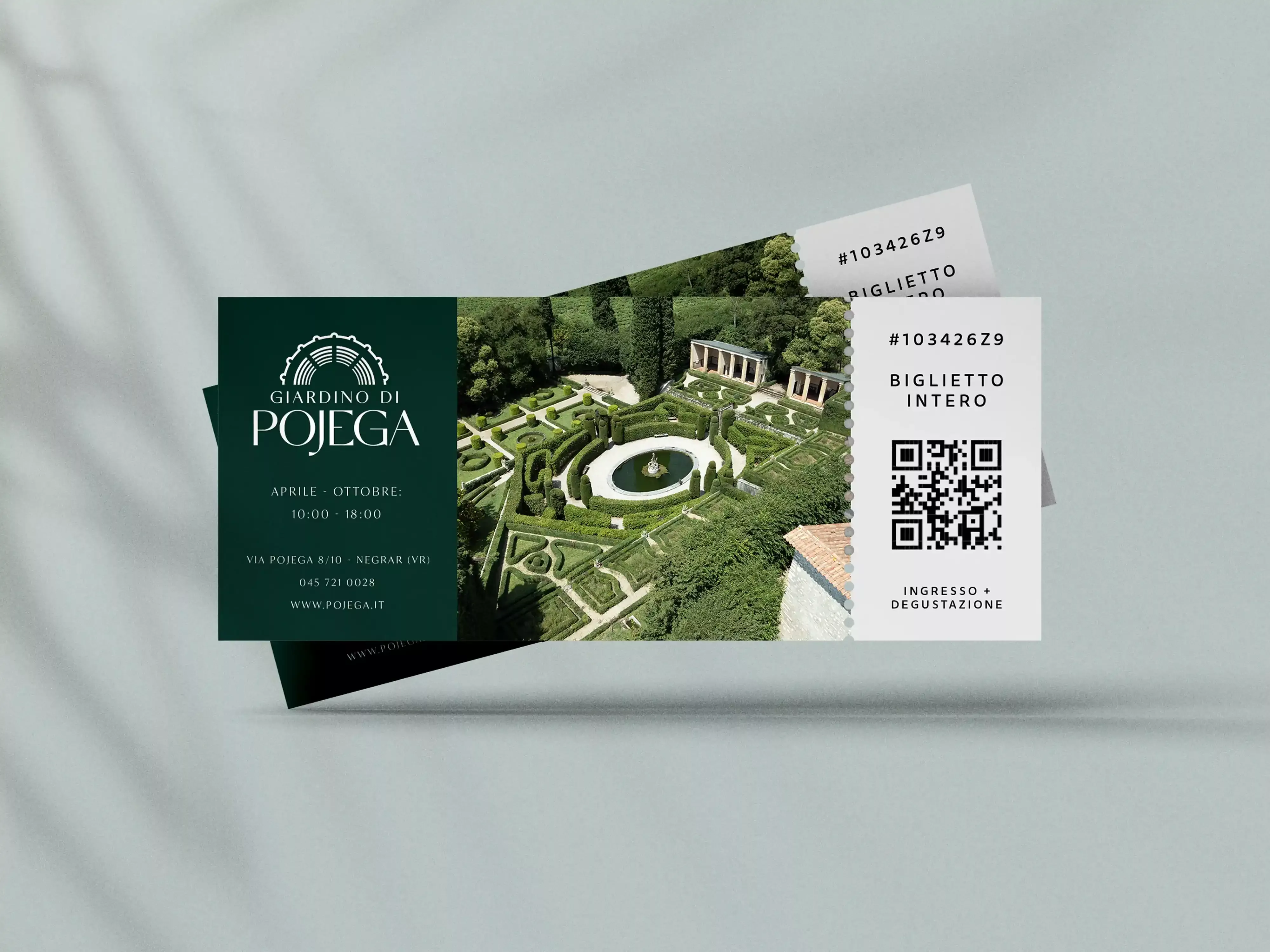 Giardino di Pojega tickets formo